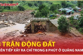 Bản tin 60s: 3 trận động đất liên tiếp xảy ra ở Quảng Nam trong vòng 8 phút