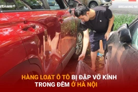 Bản tin 60s: Hàng loạt ô tô bị đập vỡ kính trong đêm ở Hà Nội