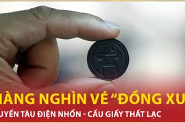 Bản tin 60s: Thất lạc hàng nghìn vé “đồng xu” tuyến tàu điện Nhổn - Cầu Giấy