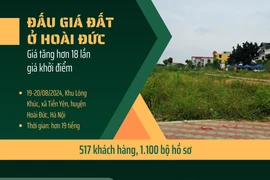 Hệ lụy từ đấu giá đất ở Hoài Đức: Đầu cơ BĐS, thị trường không bền vững