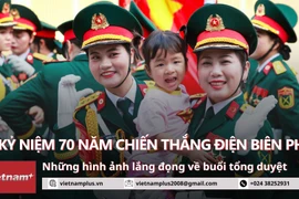 Hình ảnh lắng đọng về buổi tổng duyệt Lễ kỷ niệm Chiến thắng Điện Biên Phủ