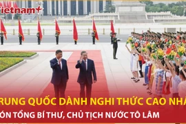 Trung Quốc đón Tổng Bí thư, Chủ tịch nước Tô Lâm bằng nghi thức cao nhất