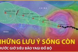 Bản tin 60s: Những lưu ý sống còn trước giờ siêu bão Yagi đổ bộ 