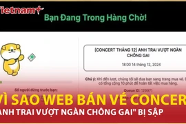 Bản tin 60s: Vì sao web bán vé Concert "Anh trai vượt ngàn chông gai" bị sập?