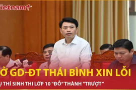 Bản tin 60s: Sở GD-ĐT Thái Bình xin lỗi thí sinh thi lớp 10 "đỗ” thành "trượt”