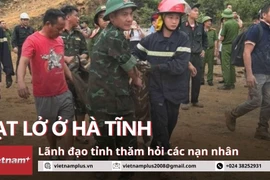 Đau lòng hiện trường vụ sạt lở vùi lấp lán công nhân ở Hà Tĩnh