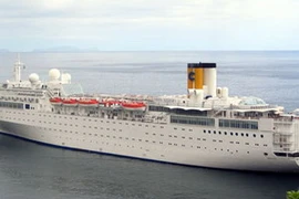 Tàu Costa Allegra có cùng hạm đội với tàu Costa Concordia (Nguồn: AP)