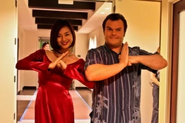 Ngô Thanh Vân và Jack Black (Nguồn: Megastar)