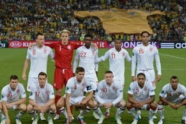 Đội tuyển Anh tại EURO 2012 (Nguồn: AFP)