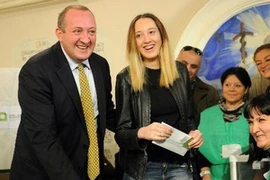 Ông George Margvelashvili (Nguồn: AFP/TTXVN)