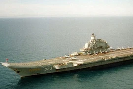 Tàu tuần dương "Đô đốc Kuznetsov" (Nguồn: RIA)