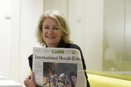Tổng thư ký tòa soạn của IHT Alison Smale (Nguồn: AFP)