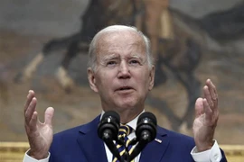 Tổng thống Mỹ Joe Biden. (Ảnh: AFP/TTXVN)