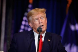 Cựu Tổng thống Donald Trump phát biểu tại Columbia, Nam Carolina, ngày 28/1/2023. (Ảnh: AFP/TTXVN)