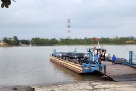 Bến phà Lại Xuân. (Nguồn: Pháp luật và Xã hội)