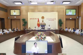 Quang cảnh phiên họp. (Ảnh: Doãn Tấn/TTXVN)