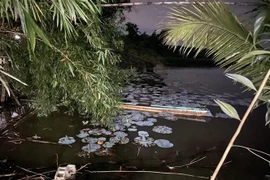 Hiện trường một vụ đuối nước. Ảnh minh họa. (Ảnh: TTXVN phát)