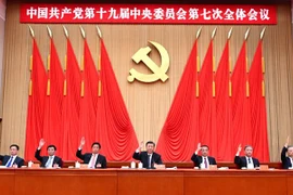 Hội nghị toàn thể lần thứ 7 Ban Chấp hành Trung ương Đảng Cộng sản Trung Quốc khóa XIX đã quyết định Đại hội toàn quốc Đảng Cộng sản Trung Quốc lần thứ XX sẽ khai mạc vào ngày 16/10. (Ảnh: THX/TTXVN)