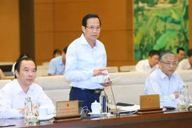 Bộ trưởng Bộ Lao động-Thương binh và Xã hội Đào Ngọc Dung. (Ảnh: Doãn Tấn/TTXVN)
