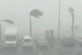 Bão Dorian đổ bộ vào đảo St. ThomasPuerto Rico. (Nguồn: Reuters)