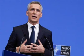 Tổng Thư ký NATO Jens Stoltenberg tại cuộc họp ở Brussels, Bỉ. (Ảnh: AFP/TTXVN)