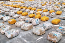 Lượng heroin thu giữ tại cảng Felixstowe. (Nguồn: PA)