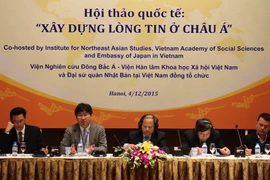 Các chuyên gia trong hội thảo tổ chức ngày 4/12 tại Hà Nội lo lắng, ASEAN đang mất phương hướng trong việc giải quyết các vấn đề tại biển Đông. (Ảnh: Doãn Đức/Vietnam+)