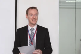 Ông Bo Mondsted đánh giá, sự hợp tác giữa JYSK và NeatClean như một ví dụ tích cực cho hoạt động thương mại giữa hai nước. (Ảnh: Doãn Đức/Vietnam+)