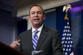 Giám đốc Văn phòng Quản lý và Ngân sách Nhà Trắng Mick Mulvaney. (Nguồn: EPA/TTXVN)