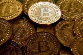 Đồng tiền ảo Bitcoin. (Nguồn: AFP/TTXVN)