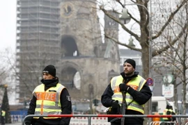 Cảnh sát Đức tuần tra tại Berlin. (Nguồn: AFP/TTXVN )