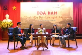  Quang cảnh buổi tọa đàm. (Ảnh: Quốc Khánh/TTXVN)