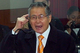Cựu Tổng thống Peru Alberto Fujimori. (Nguồn: AFP/TTXVN)