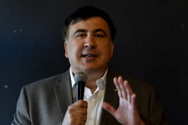Cựu Tổng thống Gruzia Mikheil Saakashvili. (Nguồn: AFP/TTXVN)