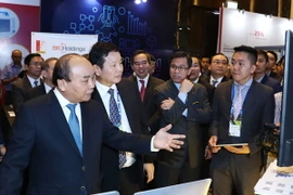 Thủ tướng Nguyễn Xuân Phúc phát biểu. (Ảnh: Thống Nhất/TTXVN)