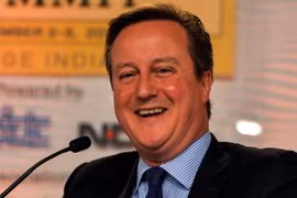 Cựu Thủ tướng Anh David Cameron. (Nguồn: AFP/TTXVN)