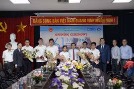 Lễ khai mạc kỳ thi được tổ chức tại Đại học Khoa học Tự nhiên. (Ảnh: PV/Vietnam+)