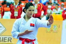 Nguyễn Hoàng Ngân, 'cô gái vàng' của karatedo Việt Nam.