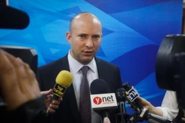 Thủ lĩnh đảng Bayit Yehudi (Ngôi nhà Do Thái) Naftali Bennett. (Nguồn: timesofisrael)