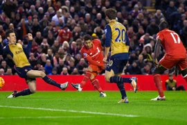 Arsenal và Liverpool chia điểm kịch tính. (Nguồn: AP)