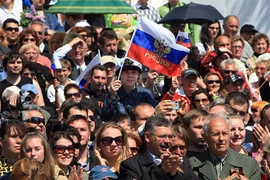 Người dân Nga. (Nguồn: AP)