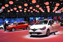 Xe được trưng bày ở triển lãm ôtô Brussels. (Ảnh: Hương Giang/Vietnam+)