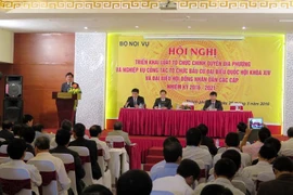 Quang cảnh hội nghị. (Ảnh: Quốc Việt/Vietnam+)
