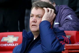 Louis van Gaal thất vọng khi chỉ có kết quả hòa. (Nguồn: ESPN)