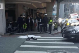 Hiện trường vụ tấn công kinh hoàng ngay trên phố. (Nguồn: express.co.uk)