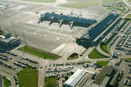 Sân bay Tallinn nhìn từ trên cao. (Nguồn: sputniknews)