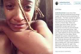 Amber Amour chia sẻ việc bị hiếp dâm trên Instagram. (Nguồn: nydailynews)