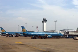 Nhiều chuyến bay đến và đi Đà Lạt bị hủy. (Ảnh: Huy Hùng/TTXVN)e