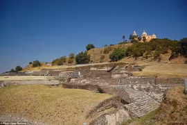 Kim tự tháp Cholula. (Nguồn: DM)
