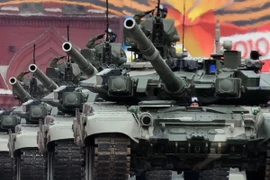 Xe tăng T-90. (Nguồn: AFP/TTXVN)